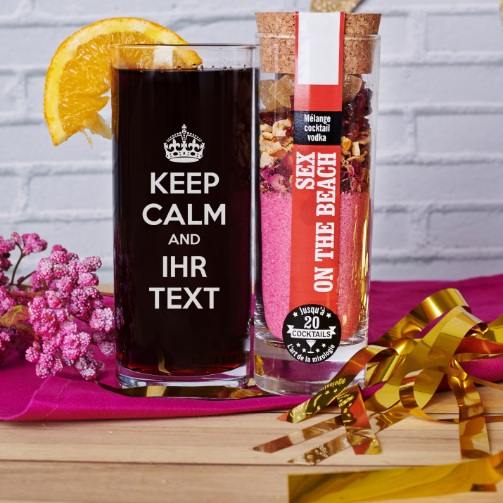 Keep Calm - Sex On The Beach Cocktail Mix